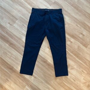 Abercrombie Athletic Skinny Stretch Chinos 34x30 Navy